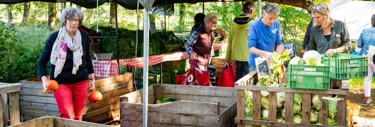 Eten halen bij Herenboerderij