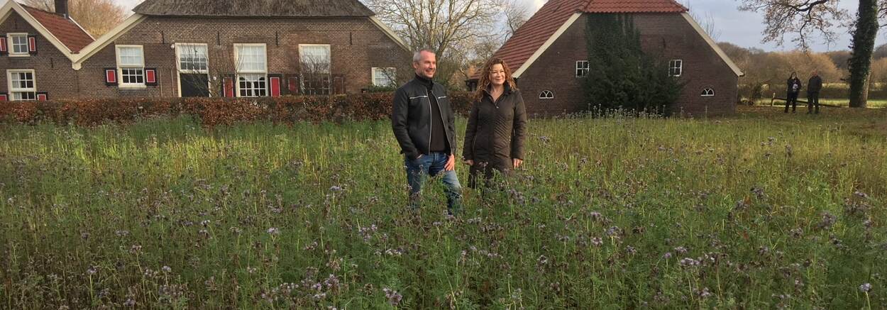 Arjen en Winny in Landgoed Velhorst