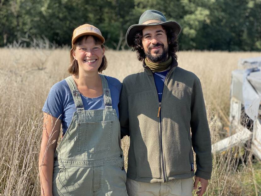 Anne van Leeuwen en Ricardo Cano Mateo