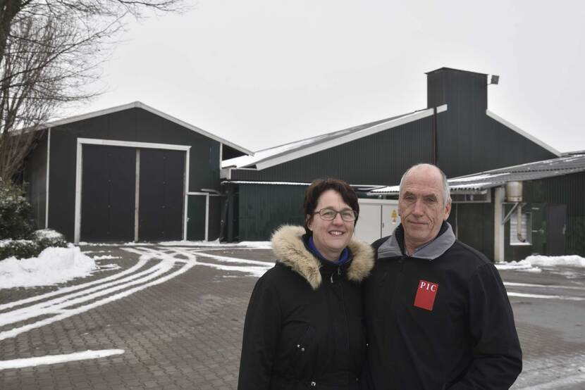 Coen van Gorp voor boerderij